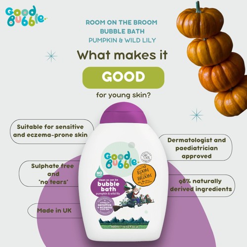 Good Bubble Room on the Broom Pumpkin Bubble Bath thumbnail 2