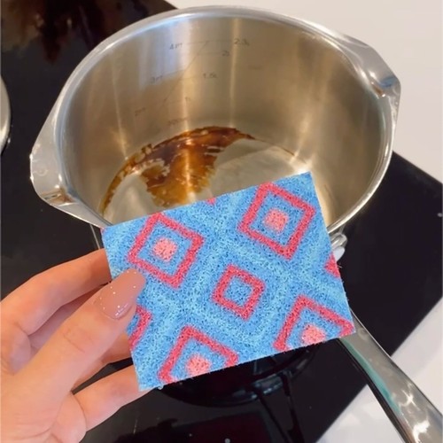 Spontex Mosaik Non-Scratch Washups - 5x Longer Lasting Sponge Scourers thumbnail 2