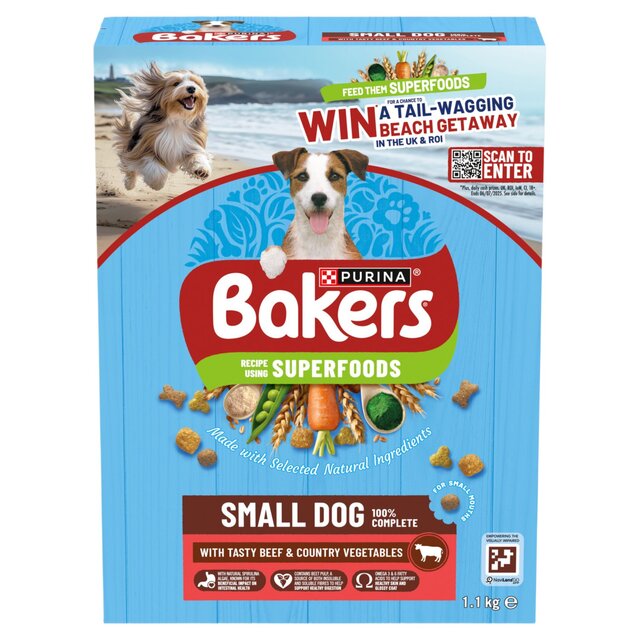 Bakers Small Dog Beef Dry Dog Food thumbnail 2
