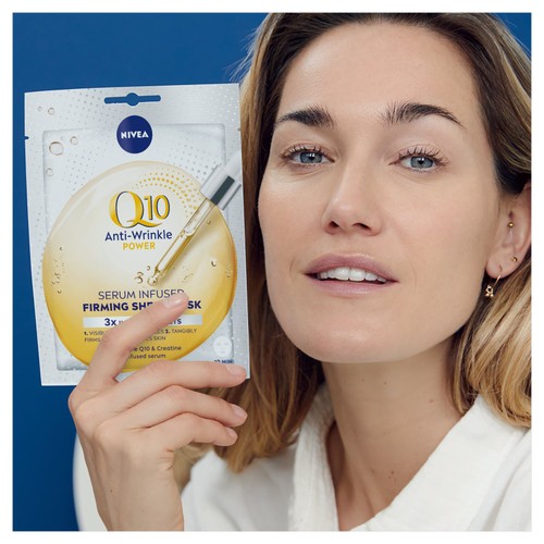NIVEA Q10 Power Anti-Wrinkle Face Sheet Mask thumbnail 4