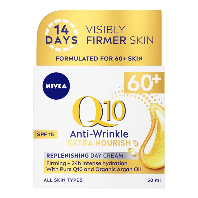 NIVEA Q10 Power Anti-Wrinkle 60+ Day Cream