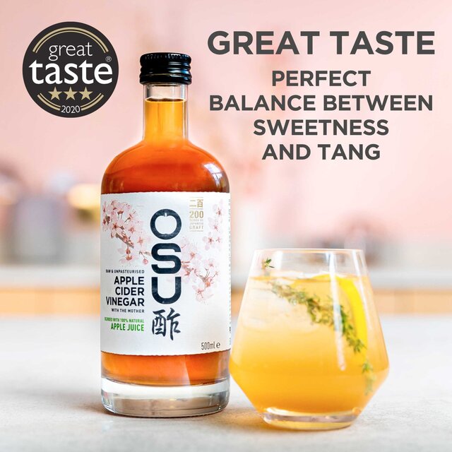 OSU Raw Apple Cider Vinegar with The Mother, Apple Juice Blend thumbnail 2