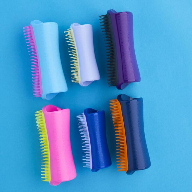 Pet Teezer Detangling Dog Grooming Brush - Navy / Orange thumbnail 7