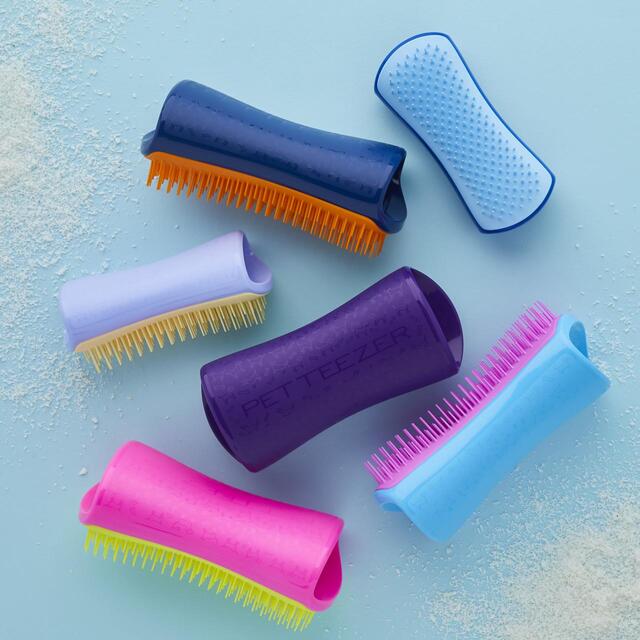 Pet Teezer Detangling Dog Grooming Brush - Navy / Orange thumbnail 8