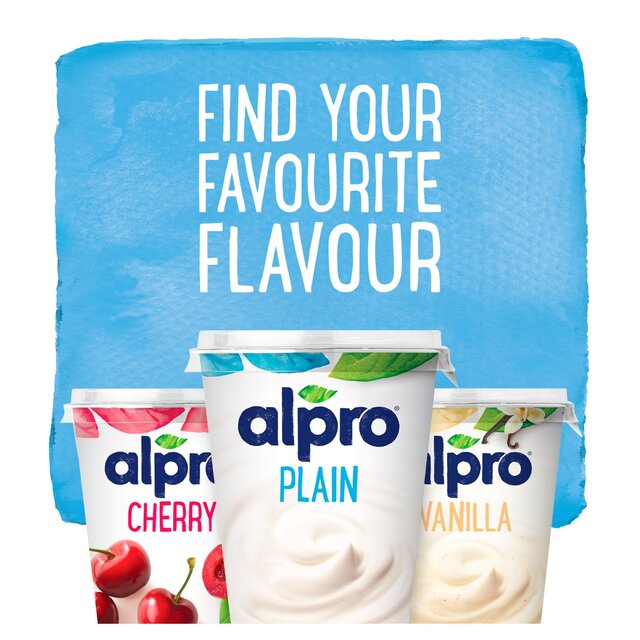 Alpro No Bits Strawberry-Banana & Peach-Pear Yoghurt Alternative thumbnail 4