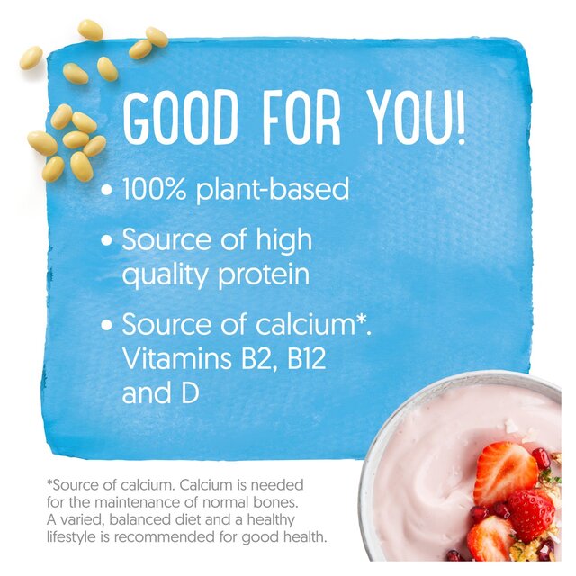 Alpro No Bits Strawberry-Banana & Peach-Pear Yoghurt Alternative thumbnail 5