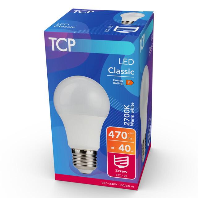 TCP Classic LED Screw 40W Light Bulb thumbnail 2