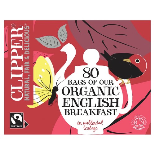 Clipper Organic Fairtrade English Breakfast Tea Bags