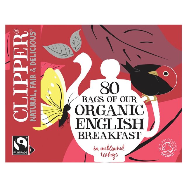 Clipper Organic Fairtrade English Breakfast Tea Bags