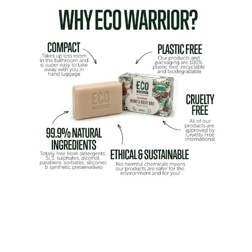 Eco Warrior Hand & Body Bar thumbnail 4