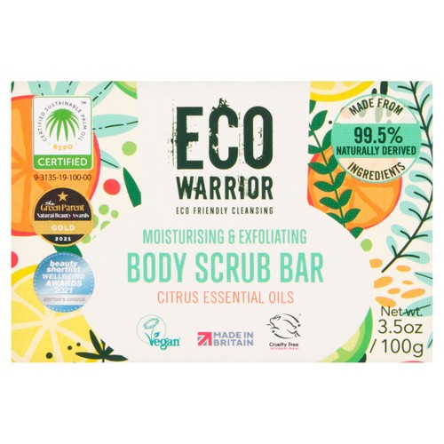 Eco Warrior Body Scrub Bar
