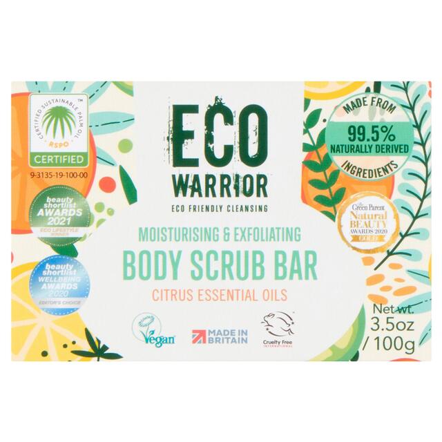 Eco Warrior Body Scrub Bar