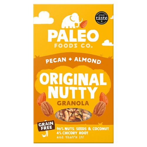 The Paleo Foods Co Pecan & Almond Grain-Free Granola