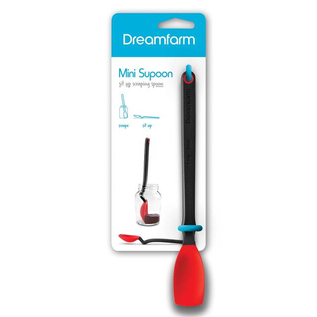 Dreamfarm MiniSupoon Red Scraping Spoon thumbnail 3