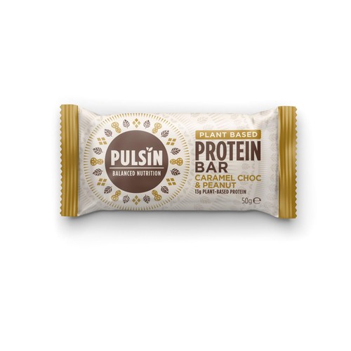Pulsin Caramel Choc & Peanut Vegan Protein Bar  thumbnail 2