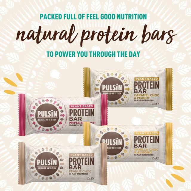 Pulsin Caramel Choc & Peanut Vegan Protein Bar thumbnail 4