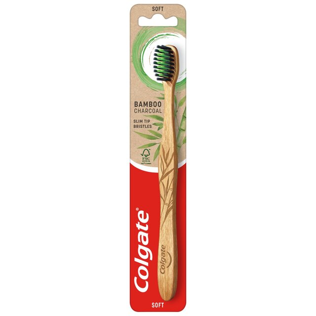 Colgate Bamboo Charcoal Soft Manual Toothbrush