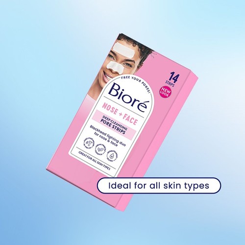 Biore Deep Cleansing Pore Strips for Blackhead Removal thumbnail 2