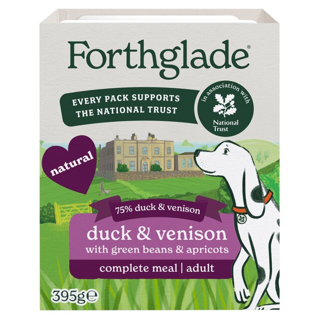 Forthglade Gourmet Duck & Venison with Green Beans & Apricot Wet Dog Food