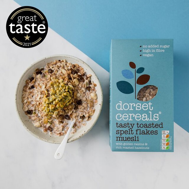 Dorset Cereals Tasty Toasted Spelt Flakes Muesli No Added Sugar Cereal thumbnail 5