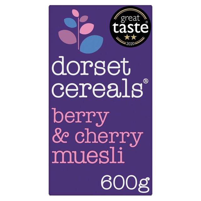 Dorset Cereals Luscious Berry&Cherry Muesli No Added Sugar Breakfast Cereal