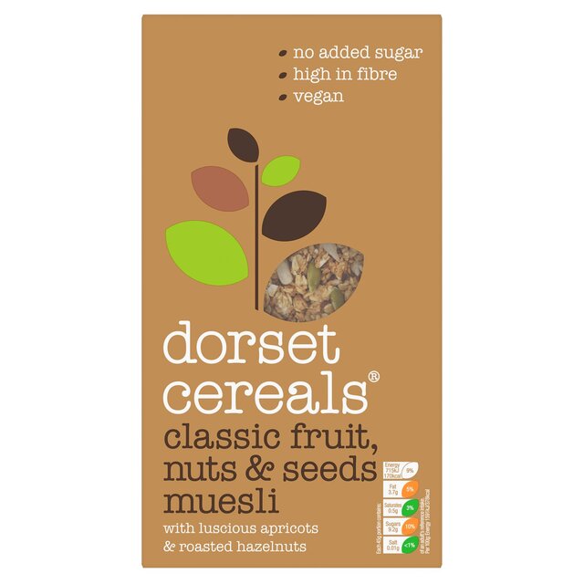 Dorset Cereals Classic Fruit, Nuts&Seeds Muesli No Added Sugar Cereal thumbnail 2
