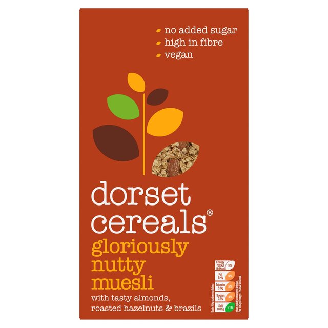 Dorset Cereals Gloriously Nutty Muesli No Added Sugar Breakfast Cereal thumbnail 3