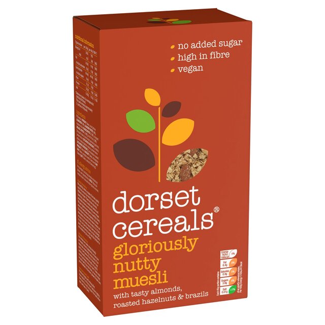 Dorset Cereals Gloriously Nutty Muesli No Added Sugar Breakfast Cereal thumbnail 4
