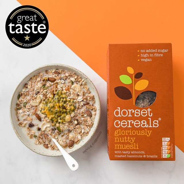 Dorset Cereals Gloriously Nutty Muesli No Added Sugar Breakfast Cereal thumbnail 5