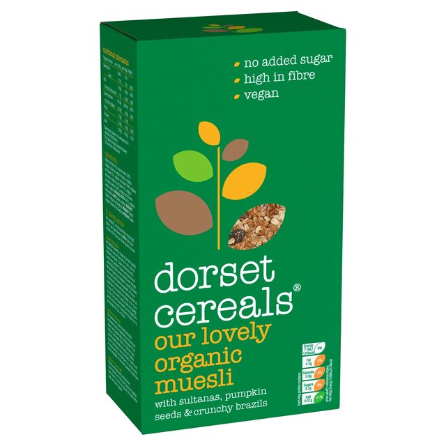 Dorset Cereals Organic Muesli No Added Sugar Breakfast Cereal thumbnail 3