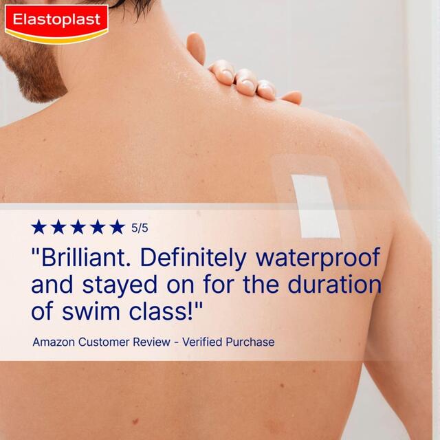 Elastoplast Waterproof Wound Pad Dressing XXL thumbnail 5