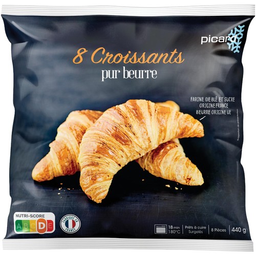 Picard Croissants with Charentes Butter