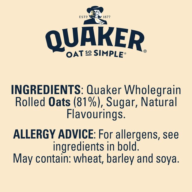 Quaker Oat So Simple Sweet Cinnamon Porridge Sachets Cereal thumbnail 2