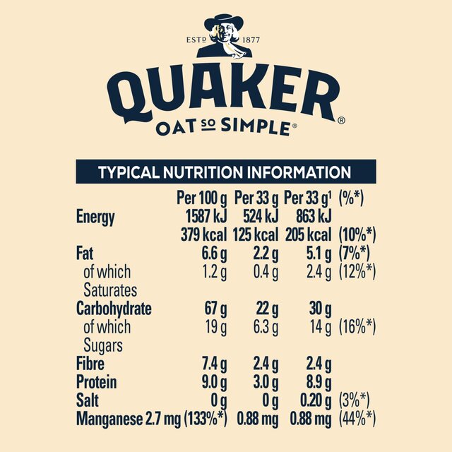 Quaker Oat So Simple Sweet Cinnamon Porridge Sachets Cereal thumbnail 3