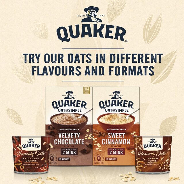 Quaker Oat So Simple Sweet Cinnamon Porridge Sachets Cereal thumbnail 9