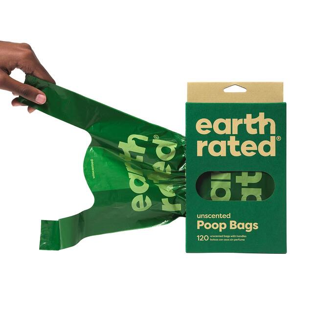 Earth Rated Poop Bags Unscented Tie Handle Bag thumbnail 4