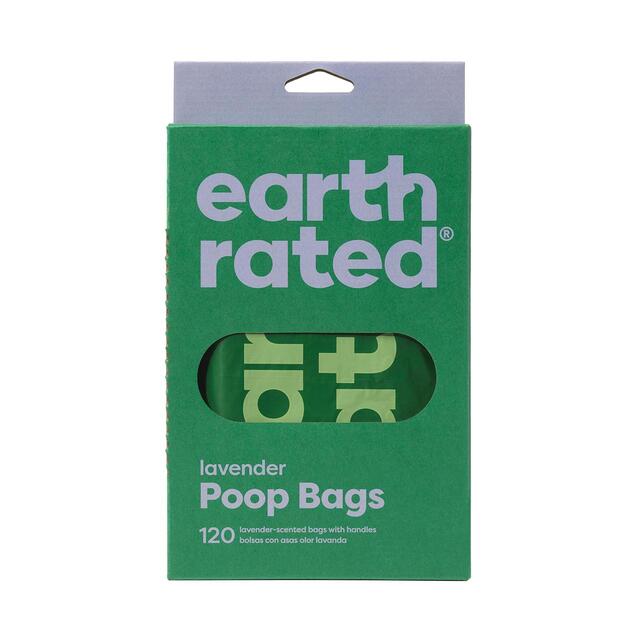 Earth Rated Poop Bags Lavender Tie Handle Bags