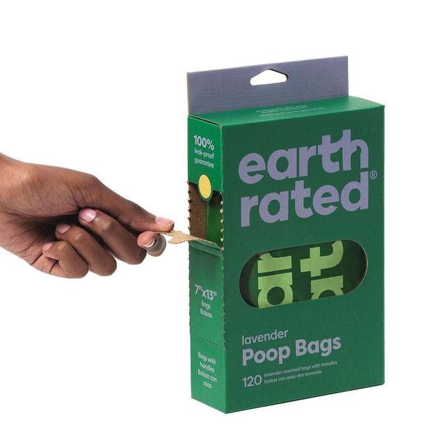 Earth Rated Poop Bags Lavender Tie Handle Bags thumbnail 4