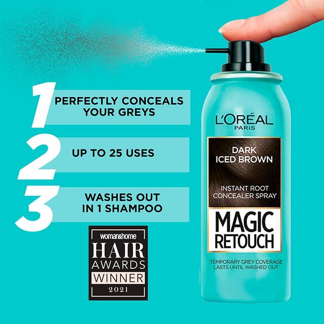 L'Oreal Paris Magic Retouch Instant Grey Root Touch Up Dark Iced Brown thumbnail 3