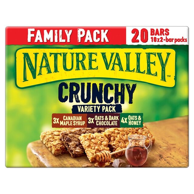 Nature Valley Crunchy Variety Pack Cereal Bars Family Size thumbnail 2