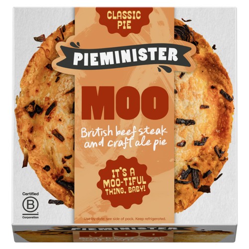 Pieminister Moo Pie with British Beef Steak & Ale thumbnail 2