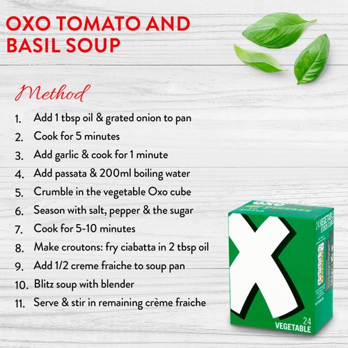 Oxo 24 Vegetable Stock Cubes thumbnail 5