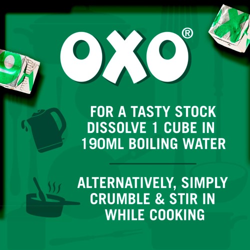 Oxo 24 Vegetable Stock Cubes thumbnail 6