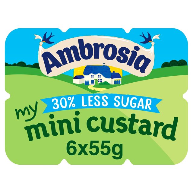 Ambrosia Custard Mini Pots 30% Reduced Sugar thumbnail 2