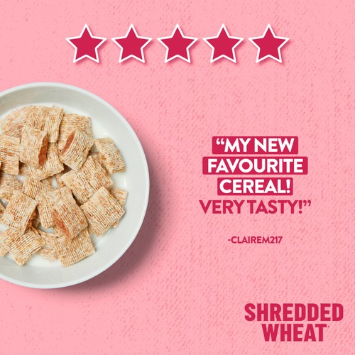 Shredded Wheat Bitesize Red Berry Wheats Breakfast Cereal thumbnail 5