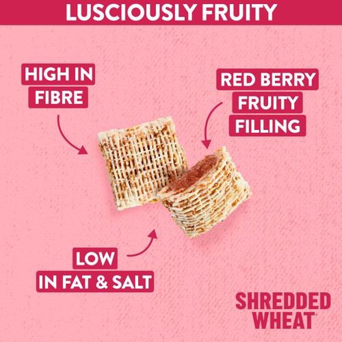 Shredded Wheat Bitesize Red Berry Wheats Breakfast Cereal thumbnail 6