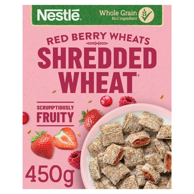 Nestle Shredded Wheat Red Berries & Vanilla Cereal