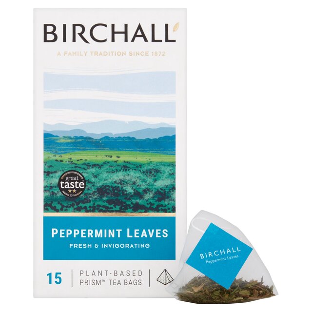 Birchall Peppermint Leaves Tea Bags thumbnail 2