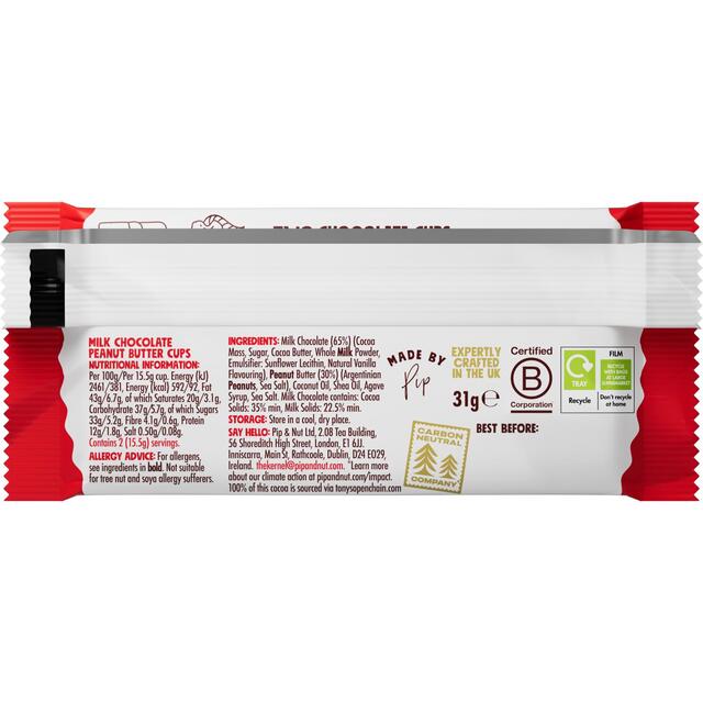 Pip & Nut Milk Chocolate Peanut Butter Cups thumbnail 3