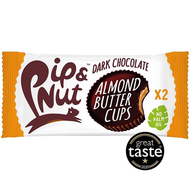 Pip & Nut Dark Chocolate Almond Butter Cups thumbnail 2